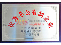 優(yōu)秀非公有制企業(yè)