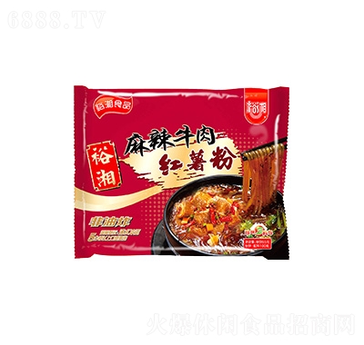 裕湘麻辣牛肉紅薯粉袋裝