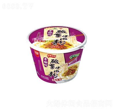 裕湘酸辣牛肉粉桶裝