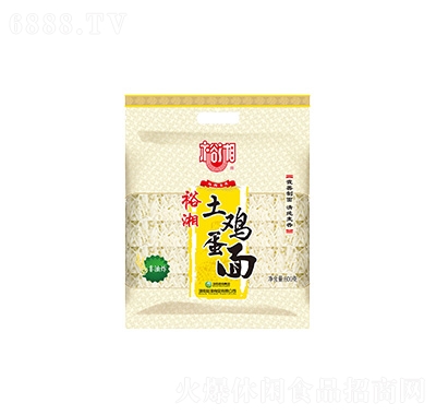 裕湘土雞蛋面600克
