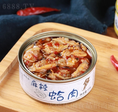 納尚品麻辣蛤肉罐頭