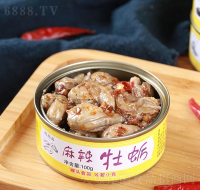 納尚品麻辣牡蠣罐頭