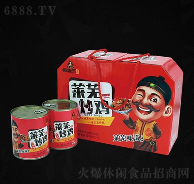 魯香齋萊蕪炒雞罐頭柴雞