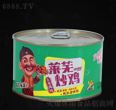魯香齋萊蕪炒雞五香味罐
