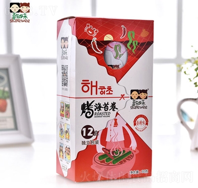 喜知味香辣味海苔卷30克