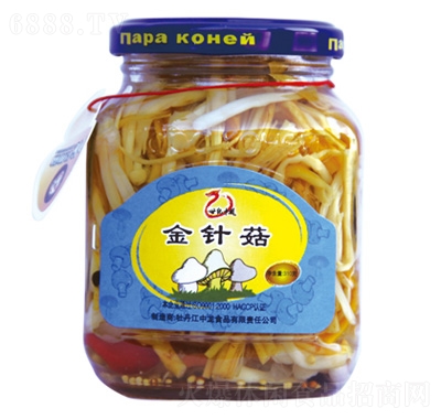 世紀中龍金針菇罐頭310g