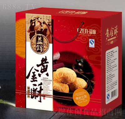 益錦黃金酥750g