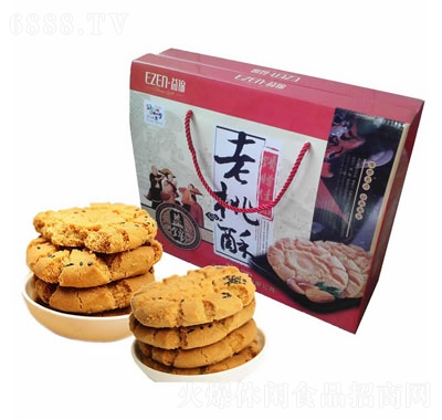 益錦老桃酥餅