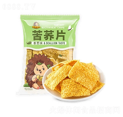 刺猬阿甘苦蕎片香蔥16