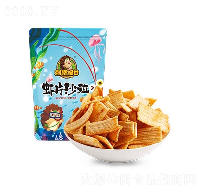 刺猬阿甘蝦片沙拉85g