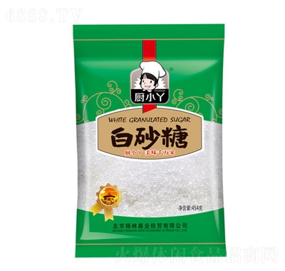 廚小丫白砂糖454g