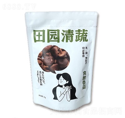 田園清蔬爽脆香菇30g
