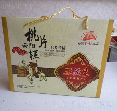 王茂生片片傳情桃片糕
