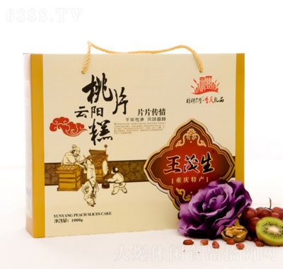 王茂生桃片糕1000g