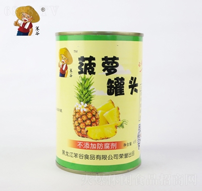 苯谷菠蘿罐頭