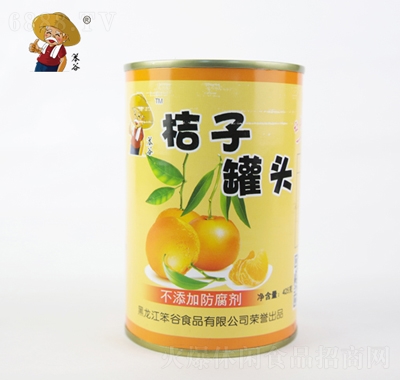 苯谷桔子罐頭