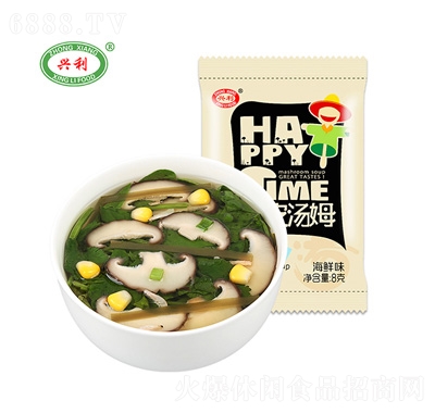 興利海鮮香菇湯8克