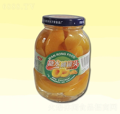 雙昌糖水桃罐頭（瓶）