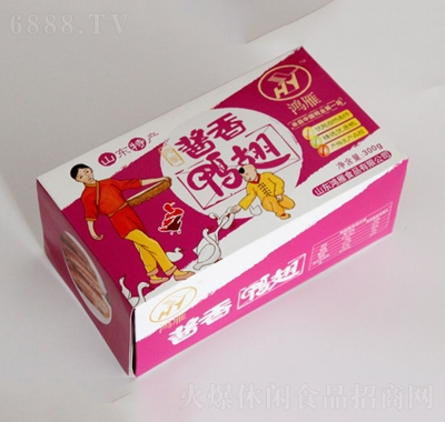 鴻雁醬香鴨翅300g