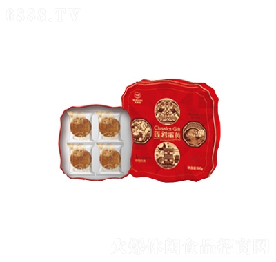 萬利隆蓮蓉蛋黃月餅禮盒