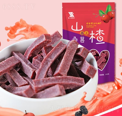 健之峰桑葚戀上山楂果蔬脆片休閑零食