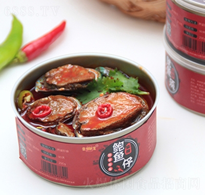 佳寶麻辣鮑魚仔罐頭