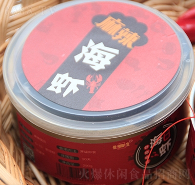 佳寶麻辣海蝦罐頭
