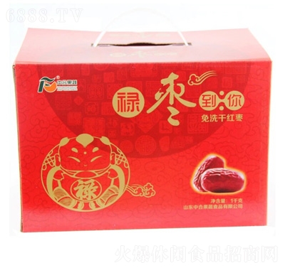 中合果蔬祿字駿棗禮盒
