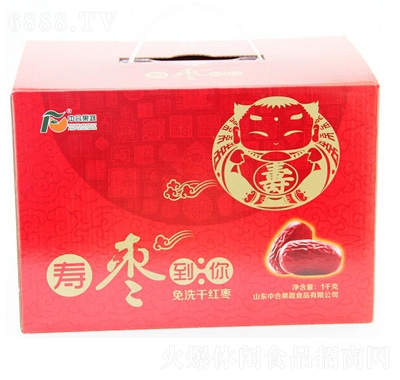 中合果蔬—壽字駿棗禮盒