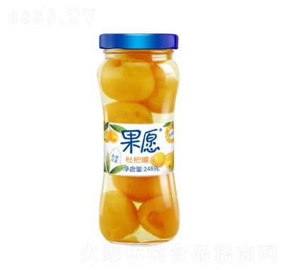果愿玻璃瓶枇杷248g