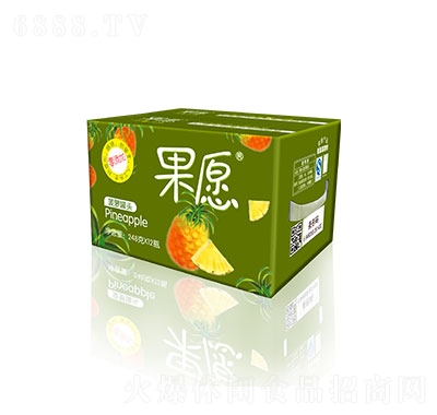果愿禮品箱菠蘿248g