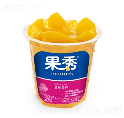 果秀黃桃水果杯227g