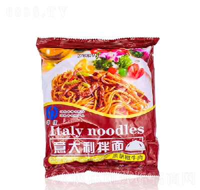 華眾意大利拌面黑胡椒味