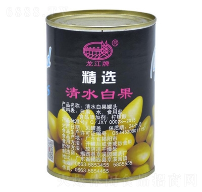 龍江牌清水白果罐頭