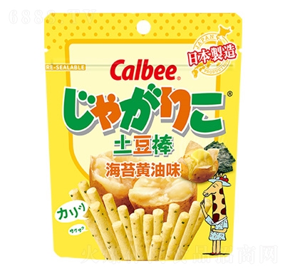 Calbee海苔黃油味土豆棒52g