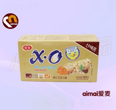 愛麥果仁巧克力棒150
