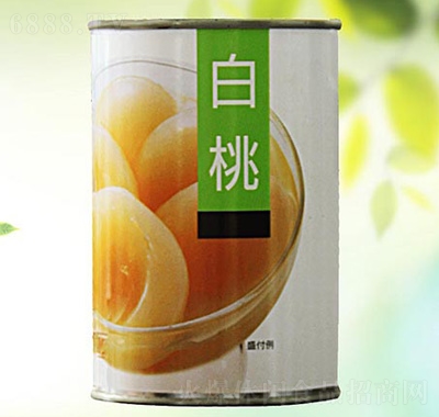 浩飛白桃罐頭1
