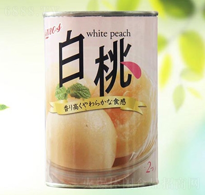 浩飛白桃香罐頭