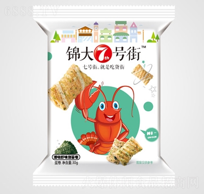 錦大鮮蝦海苔卷30克
