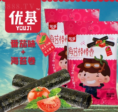 優基番茄味海苔卷袋裝9克