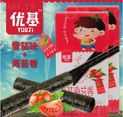優基番茄味海苔卷盒裝36克