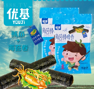 優基魷魚味海苔卷袋裝9克