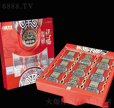 瑞司特龍情祝福月餅禮盒