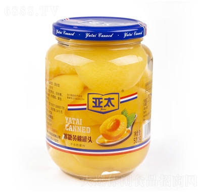 亞太黃桃罐頭510g