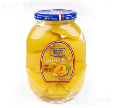 亞太黃桃罐頭930g