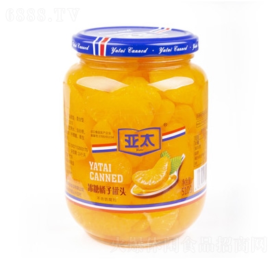 亞太桔子罐頭510g