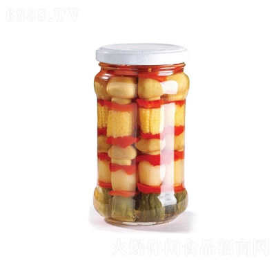 海山混合蔬菜罐頭