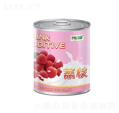 津味綠康荔枝罐頭850