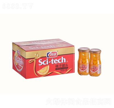 科技橘子瓶頭255克X