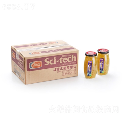 科技糖水葡萄瓶頭468